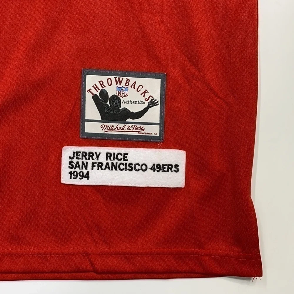 Jerry Rice San Francisco 49ers Throwback Vintage Jersey